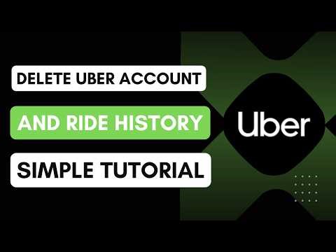 Uber: How to delete your Uber account and ride history