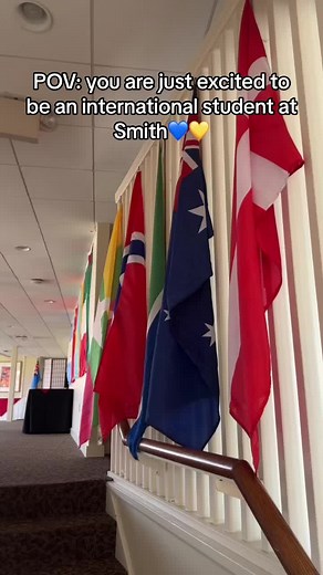 "🌍 Embracing the world at Smith College! 🌎 Grateful for the diverse ...