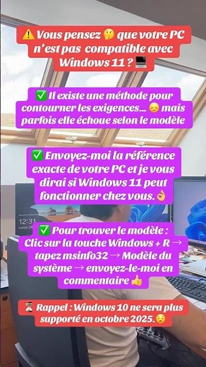 ✅ Comment installer Windows 11 sur un ancien pc non compatible