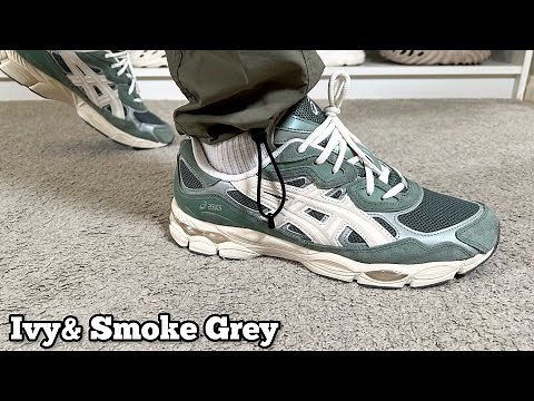 Asics Gel NYC Ivy& Smoke Grey Review& On foot
