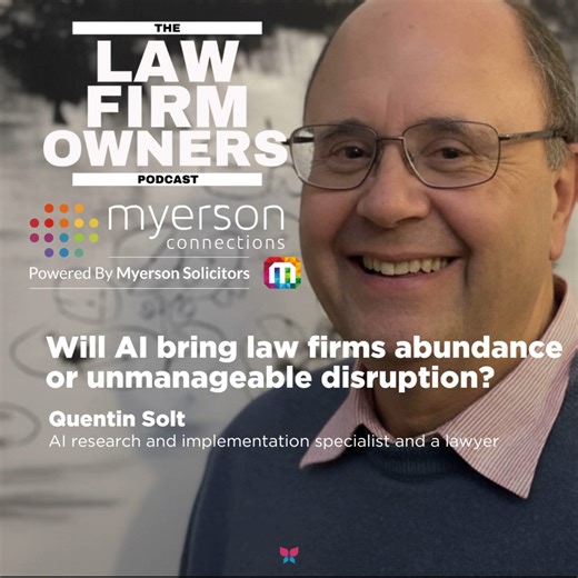 Dan Warburton on Instagram: "𝗜𝘀 𝗔𝗜 𝗴𝗼𝗶𝗻𝗴 𝘁𝗼 𝗯𝗿𝗶𝗻𝗴 𝗹𝗮𝘄 𝗳𝗶𝗿𝗺𝘀 𝗮𝗯𝘂𝗻𝗱𝗮𝗻𝗰𝗲 𝗼𝗿 𝘂𝗻𝗺𝗮𝗻𝗮𝗴𝗯𝗹𝗲 𝗱𝗶𝘀𝗿𝘂𝗽𝘁𝗶𝗼𝗻? 𝗧𝗵𝗶𝘀 𝗶𝘀 𝗼𝗻𝗲 𝗗𝗘𝗘𝗣 𝗲𝗽𝗶𝘀𝗼𝗱𝗲 😱 ⬇️ My guest today is Quentin Solt, who is an AI research and implementation expert and a lawyer. Quentin has spent his professional life helping enterprises and entrepreneurs navigate complex transactions, from leading corporate finance teams in top UK and US law firms to taking a tech company public