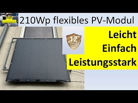 Zendure flexible Solarpanel: Ein überraschend gutes flexibles PV-Modul für #balkonkraftwerk #camping