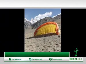 30K views · 585 reactions | Hunza: Students of Hunza Skywalk Paragliding have achieved a milestone. Abdus Salam (Jo Ly) and Faisal Nasir have become the youngest pilots ever to take off from an altitude of 2600m and soar the skies of Hunza. #paragliding #Hunza | Hunza News | Facebook