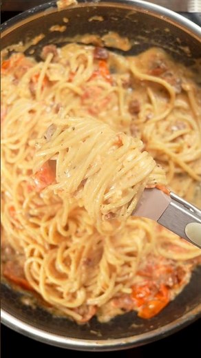 Easy Creamy Tomato Sauce Pasta 🍝