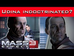 Mass Effect 3 - Was UDINA INDOCTRINATED or Just a Tool???