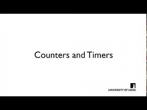 Counters and Timers