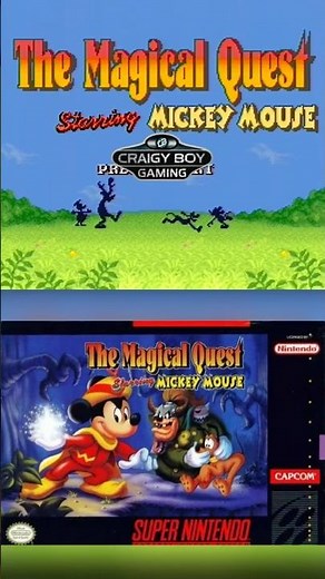 The Magical Quest Starring Mickey Mouse (SNES) - Mickey’s Greatest SNES Adventure? #nintendo #snes