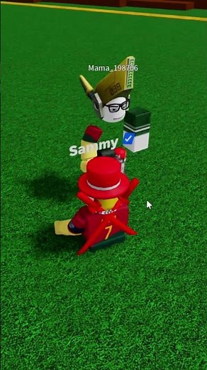 sammy sedih gak diajak main bola #shorts #roblox #dwiantara