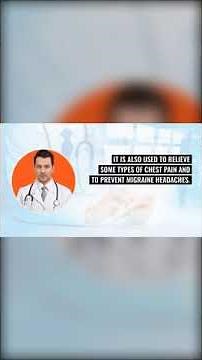 What is atenolol or tenormin? What is atenolol used for? Uses and side effects #tenormin #atenolol