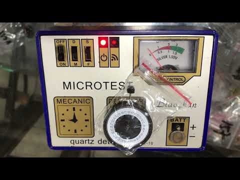 ⌚Chronograph Quartz Testing for machine replacement