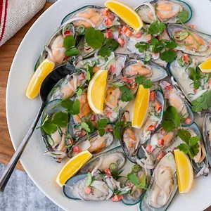 Spicy New Zealand Mussels