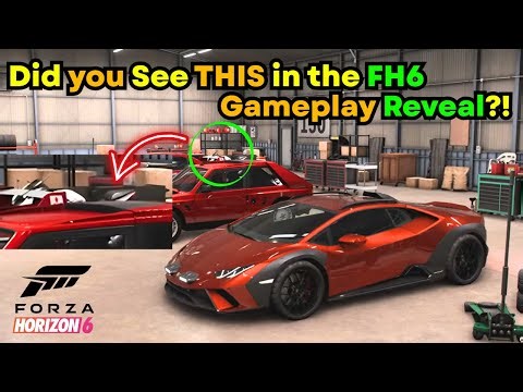 This Garage had a BIKE in Forza Horizon 6’s Gameplay Reveal…