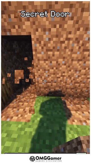 OMGGamer on Instagram: "🔒🎮 Minecraft Secret Door Build 🏡✨⚡ Discover how to hide your base with a clever Minecraft secret door! 🌿🧱 Using redstone and smart building tricks, you can create hidden entrances that blend perfectly with the surroundings. 🚀 Would you use it for a secret base? 🔥🎮 #MinecraftBuilds #MinecraftIdeas #MinecraftRedstone #MinecraftSecretDoor #EpicBuilds #GamingCommunity #MinecraftCreations"