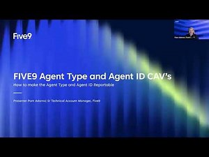 Five9 TAMTorial: Configuring Five9 Data to Report on Agent Attributes