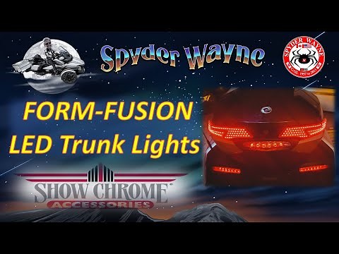 Enhance Your Spyder RT With Form-Fusion LED Trunk Lights By Show Chrome - A Must-Have Upgrade!