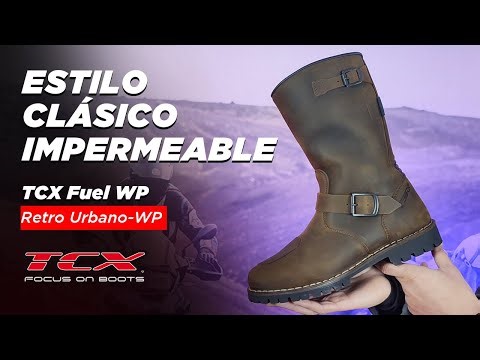 TCX FUEL WP / Bota impermeable estilo clásico disponible en motomundi.cl