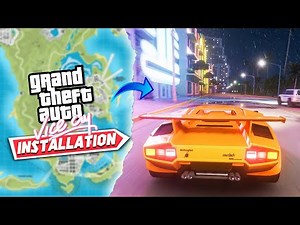 GTA Vice City Remastered With Next - Gen Graphics | Vice Cry Installation | GTA 5 PC MOD!