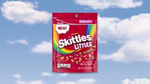 SKITTLES LITTLES Original Chewy Summer Candy, Grab N Go, 7.2 Oz Resealable Bag