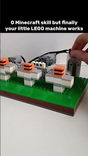 lego minecraft Dancing Iron Golem #minecraft #lego