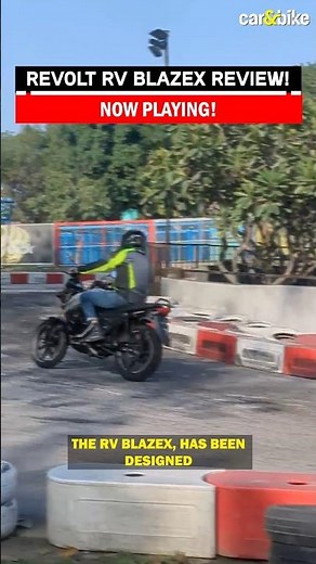 What is the Revolt RV BlazeX electric motorcycle and how is it? Watch the Review Now!