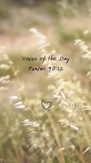 ⏳ Verse of the Day: Psalm 90:12 ⏳ Life is short—live with purpose. 💡 Ask God for a heart of wisdom today! Drop a 📖 if you’re choosing to live wisely. 🔗 Subscribe to the Verse of the Day. Link in bio. #Psalm9012 #HeartOfWisdom #LiveWithPurpose #NumberYourDays #FaithOverFear #DailyScripture #TrustGod #BibleVerse #ChristianLiving #SpiritualGrowth #HopeInChrist #WalkByFaith #Encouragement #LetGoLetGod #PrayerLife #GodsWisdom #LiveIntentionally #EternalPerspective #SeekWisdom #TeachUsLord | Christ