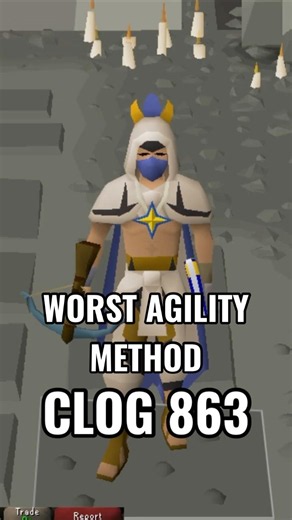 I Returned to the Worst Agility Training Method for this Collection Log #osrs #gaming #runescape