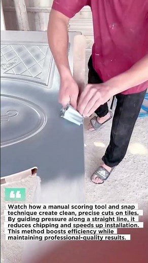 Simple Tile Cutter Hack Delivers Perfect Edges Instantly!