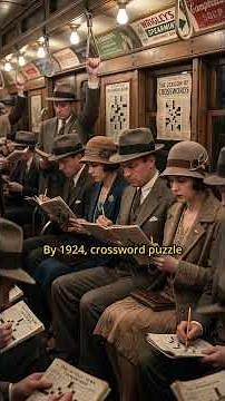 The Accidental Invention of the Crossword Puzzle