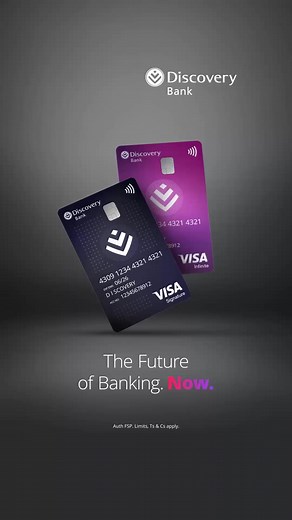 Apply for a Discovery Bank Purple credit card and you could get: • Up to 75% off local and international flights. • Up to 75% back on HealthyFood at Checkers and Woolworths. • Up 50% back on HealthyCare at Clicks or Dis-Chem. • Up to 20% back on qualifying fuel spend and Uber rides. • Up to 15% back on furnishing, décor, tech and appliances at our home partners. • Up to 30% off when you spend Ðiscovery Miles at 40 retail partners. • Up to 15% off airtime, data, electricity, and select gaming and