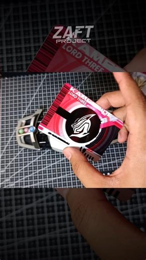 Lord Three Booster Custom Ride Card Henshin CSM Decadriver Kamen Rider Zeztz ロードスリーブースター ライダーカード