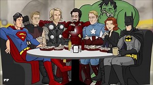 BECAUSE I'M BATMAN (EPIC MASHUP) ● HISHE Superhero Cafe Compilation