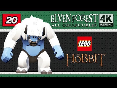 Lego The Hobbit Walkthrough | PC 4K 60FPS | Elven Forest | All Collectibles