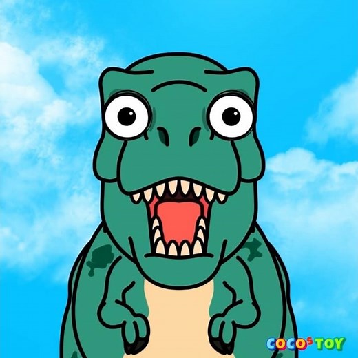 Ep. 3｜The story of how I met dinosaurs #Shorts ｜dinosaurs story｜CoCosToy