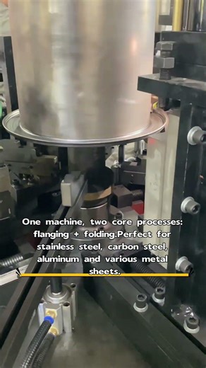 Multifunctional Flanging & Folding Machine | All-in-One Metal Forming Solution#FlangingMachine