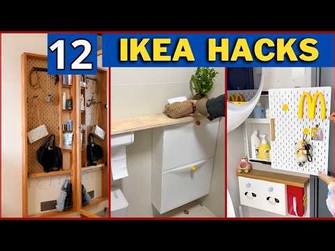 Cómo ganar ESPACIO con estos 12 IKEA HACKS para casas pequeñas