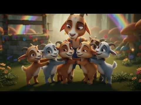 The Wolf and Seven Little Goats | भेड़िया और सात बकरी के बच्चों | Hindi cartoon Fairy tales