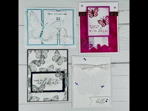 FREE Card class featuring Stampin' UP! Beautiful Butterflies bundle!!