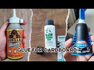 5 Best Glue for Cardboard 2025! Top Strong Adhesives