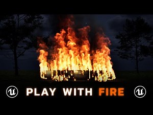 Create Fire in Unreal Engine 5.6 with Niagara Tutorial