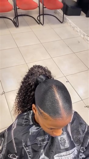 How to extend fiber on the sleek hair #sleekponytail #oq #hairstyles #ponytailchallenge #sleekponytail | Magdek Braids