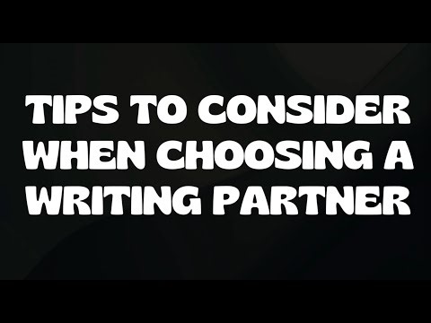Scriptcat's screenwriting tips, tricks, and tactics Vol. 141, "Choose your writing partner wisely."