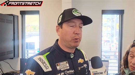 77K views · 577 reactions | Kyle Busch jokes that "I'd have to retire first" before he could match Shane van Gisbergen's road course skills. | Frontstretch | Facebook