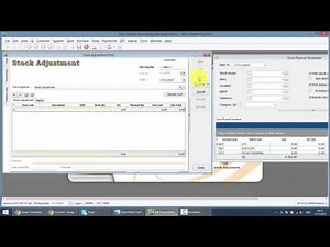 SQL ACCOUNTING SYSTEM GST 046 STOCK ADJUSTMENT