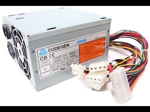 Alimentation d'un PC et ses Caractéristiques