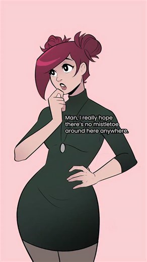 Miranda M. on Instagram: "Camille had too many drinks at the LaCour Holiday Party #mistletoe #christmas #mutedwebtoon #webtoon"