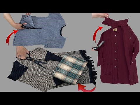 ✅💥 3 Amazing Ways to Change the Style of Your Clothes!![DIY] How to turn old clothes into new clothe