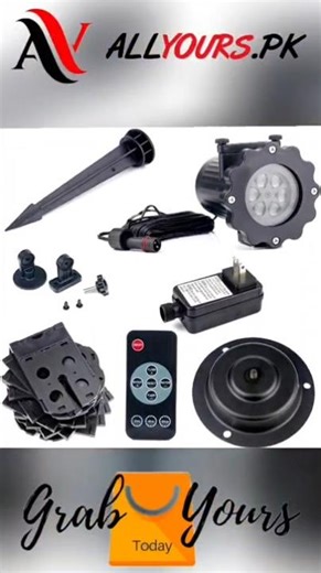 Multi-Purpose Remote Control Celebration Series LED Projection Light With 16 Different Patterns