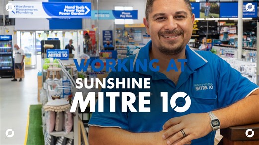 Hear from Laurence, who started in the paint department 7 years ago and is now our retail manager at Bundaberg! At Sunshine Mitre 10, we’re all about supportive team culture, career growth, and work-life balance. We’re more than a hardware store, we’re a community, and we’re growing! Explore our current vacancies and join the team: https://sunshinemitre10.com.au/employment/ #sunshinemitre10 #mightyhelpful #mitre10 #hardware #building #trade #employment #jobs #sunshinecoast #videobyreflectedimage