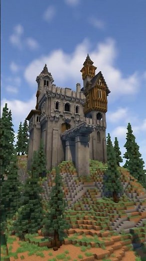 Minecraft Medieval Castle #minecraft #minecraftbuilding