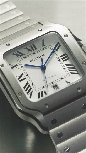 Time+Tide | NEW TITANIUM SANTOS: Cartier’s new titanium Santos de Cartier may have just solved a common concern with the design. The Santos de Cartier... | Instagram